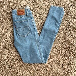 Levi's Blue Skinny Jeans Classic Denim Style
